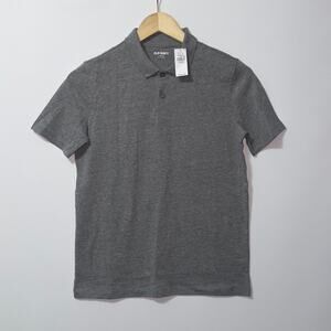 Old Navy gray Polo Shirt Boys Size large(10-12)